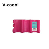 V-Coool Triple Wave Contour Reusable Ice Bricks 600ml - InspiringWMN