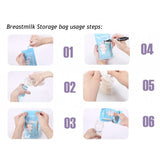 30pcs Dr.Dudu Breastmilk Storage Bag 200mL - InspiringWMN