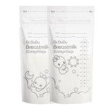50pcs Dr.Dudu Transparent Breastmilk Storage Bag 220mL - InspiringWMN