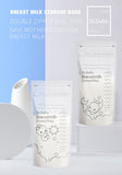 50pcs Dr.Dudu Transparent Breastmilk Storage Bag 220mL - InspiringWMN