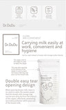 50pcs Dr.Dudu Transparent Breastmilk Storage Bag 220mL - InspiringWMN