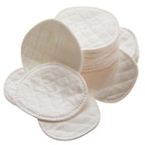 8pcs 3-Layer Cotton Washable Reuseable Nursing Breast Pads - Working & Milking Needs