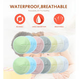 2pcs 3D Cone Shape Washable Reuseable Bamboo Nursing Breast Pads - Working & Milking Needs