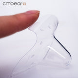2pcs Cmbear Silicone Nipple Shield Protective Cover Triangle - Working & Milking Needs