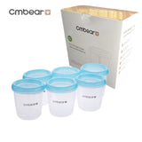 6pcs Cmbear Beast Milk Storage Snack Cups 6oz/180mL - InspiringWMN