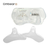 2pcs Cmbear Silicone Nipple Shield Protective Cover Semi-Circle - InspiringWMN