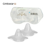 2pcs Cmbear Silicone Nipple Shield Protective Cover Triangle - InspiringWMN