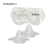 2pcs Cmbear Silicone Nipple Shield Protective Cover Triangle - InspiringWMN