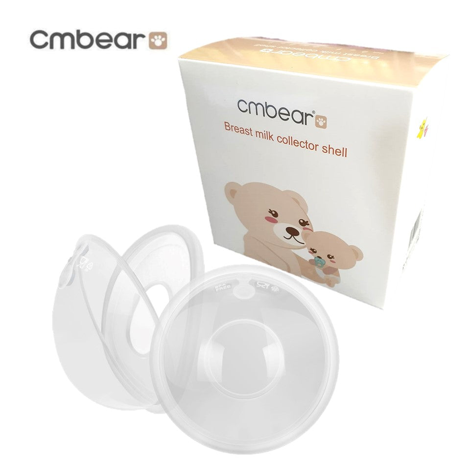 Breast Milk Collector Shells with Stopper - 2 pcs – Chai Namibia