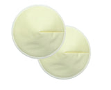 2pcs 3D Cone Shape Washable Reuseable Bamboo Nursing Breast Pads - Working & Milking Needs