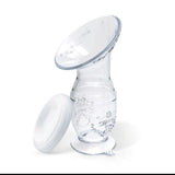 Cmbear Silicone Breast Milk Let-Down Collector Manual Breastpump with Suction Base - Working & Milking Needs