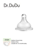 Dr. Dudu Wide Neck Feeding Bottle Teats Nipple Set - InspiringWMN