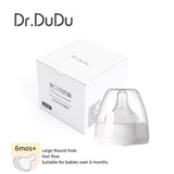 Dr. Dudu Wide Neck Feeding Bottle Teats Nipple Set - InspiringWMN