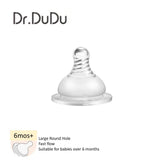 Dr. Dudu Wide Neck Feeding Bottle Teats Nipple Set - InspiringWMN