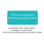 2pcs Dr. Dudu Silicone Nipple Shield Protective Cover Triangle - Working & Milking Needs