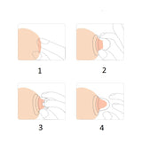 2pcs Cmbear Silicone Inverted Nipple Corrector - Working & Milking Needs