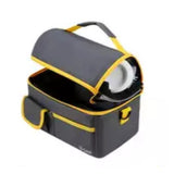 V-Coool Classic Two-Color Double Deck Thermal Insulated Cooler Lunch Bag - Working & Milking Needs