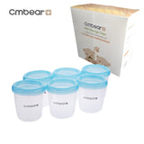 6pcs Cmbear Beast Milk Storage Snack Cups 6oz/180mL - InspiringWMN