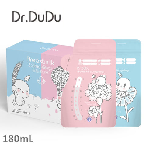 30pcs Dr.Dudu Breastmilk Storage Bag 180mL - InspiringWMN