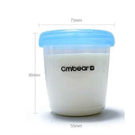 4pcs Cmbear Beast Milk Storage Snack Cups 6oz/180mL + adapter - Working & Milking Needs