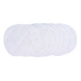 8pcs 3-Layer Cotton Washable Reuseable Nursing Breast Pads - Working & Milking Needs