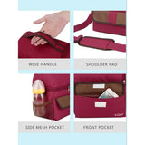 V-Coool Classic Double Deck Thermal Insulated Cooler Lunch Bag - Working & Milking Needs